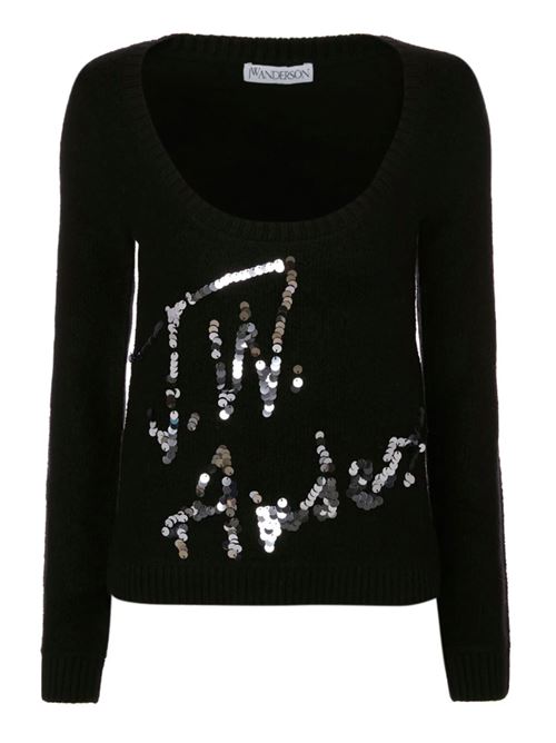 Maglia con paillettes JW ANDERSON | KW0694YN0008999